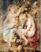 Peter Paul Rubens Ceres and Two Nymphs with a Cornucopia china oil painting artist
